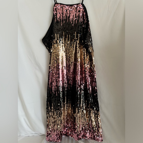 Venus Sequined Dress size large - Picture 4 of 7